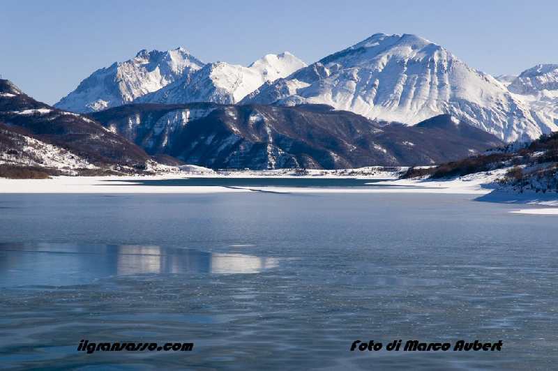 lago di campotosto gran sasso